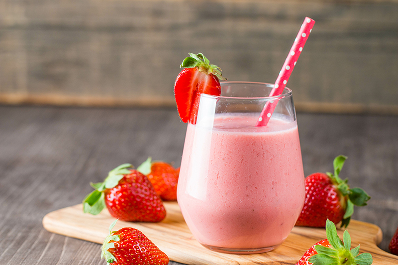 Strawberry smoothie